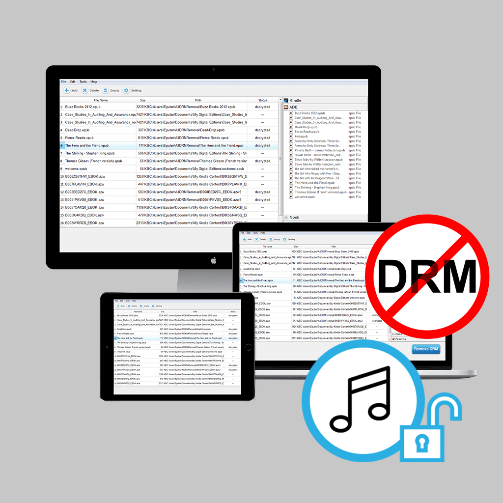 free removal of drm