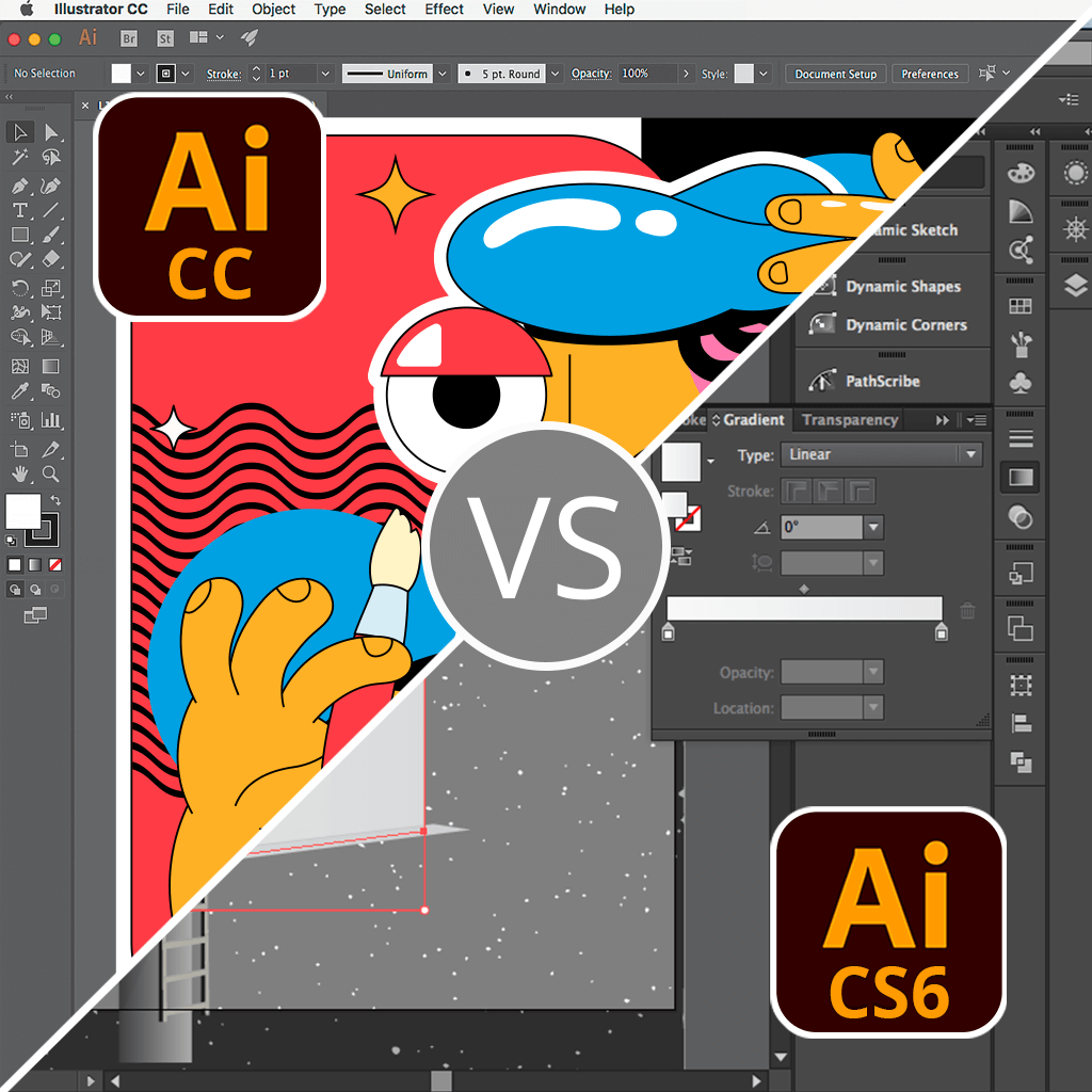 Illustrator CS6 vs Illustrator CC: Which Software Is Better?