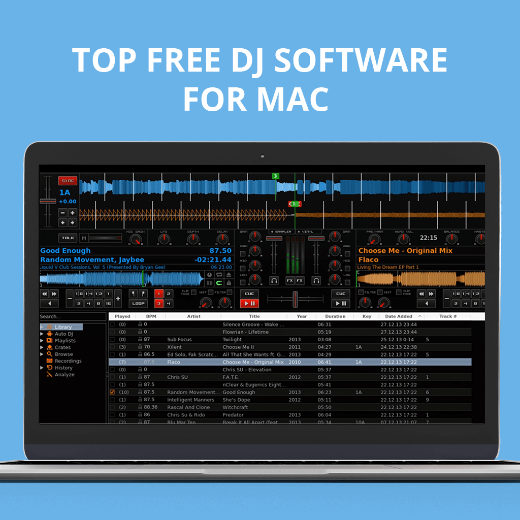 dj mixing software for macs