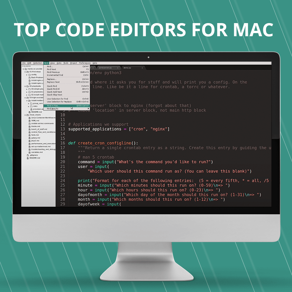 best free code editor for mac os x