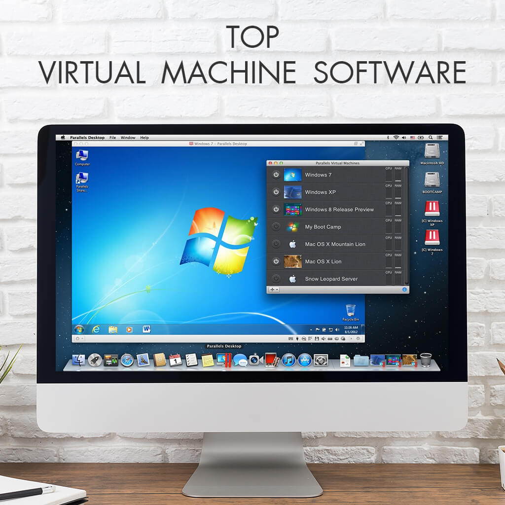 virtual machine software for mac os x