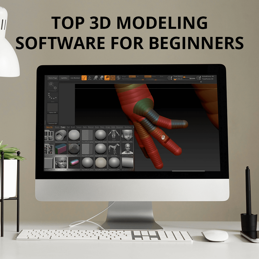 What is the easiest 3D modeling app to use?