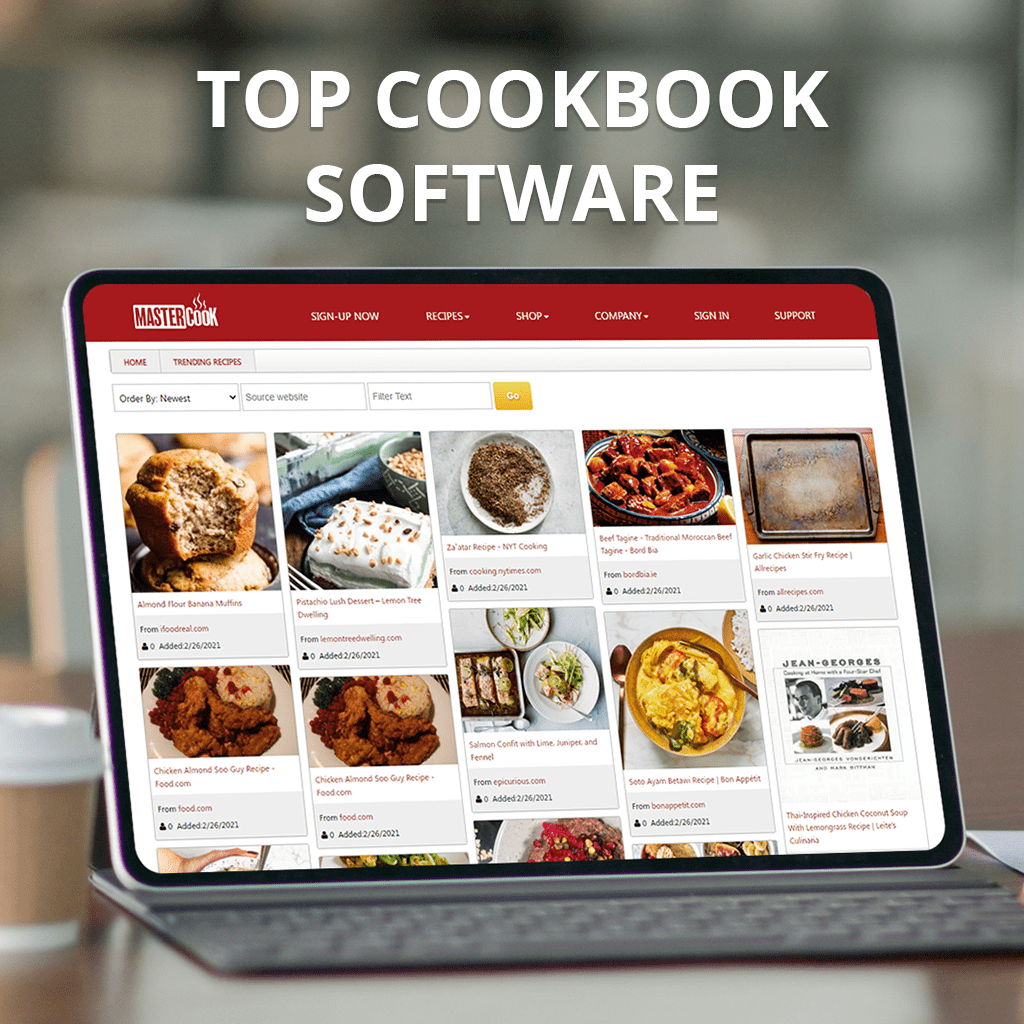 Cooking Recipe Organizer Software Bryont Blog