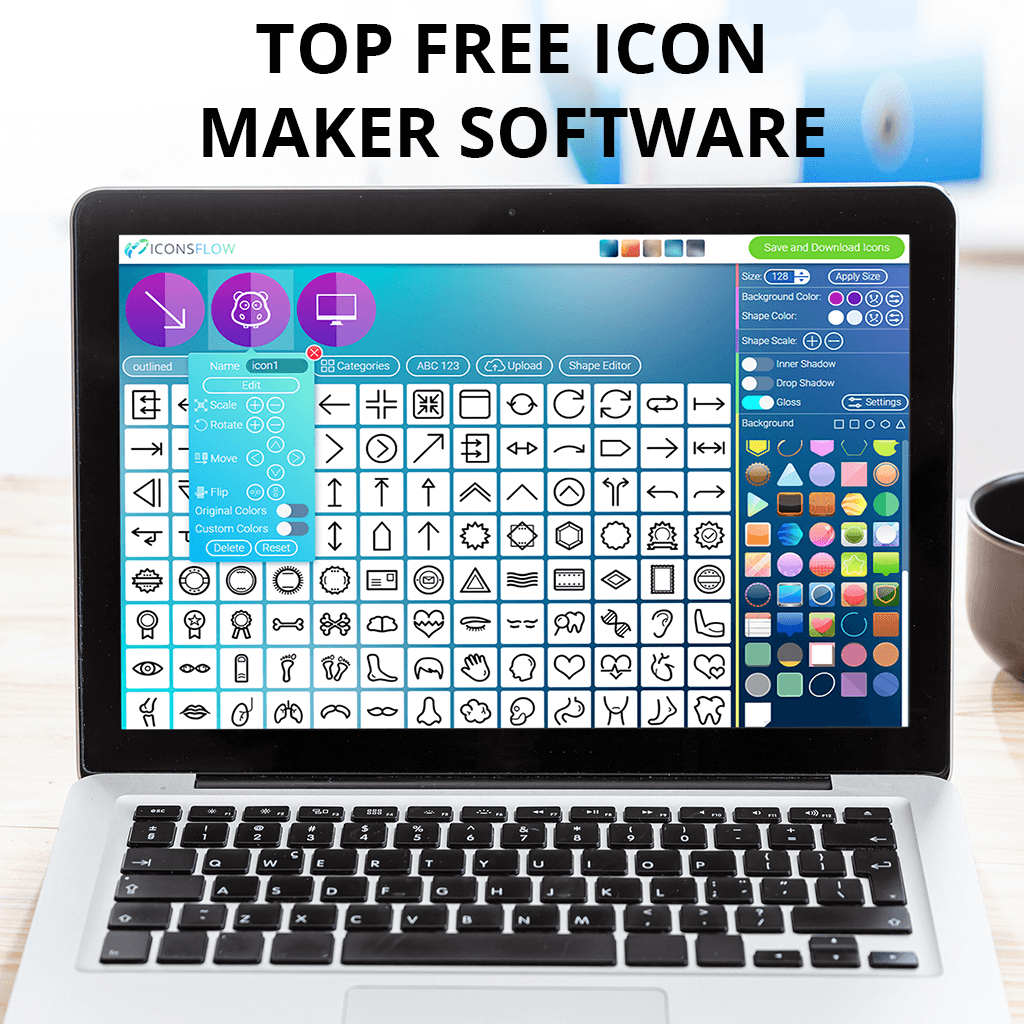 Free Icon Editor. Icon Maker Software.