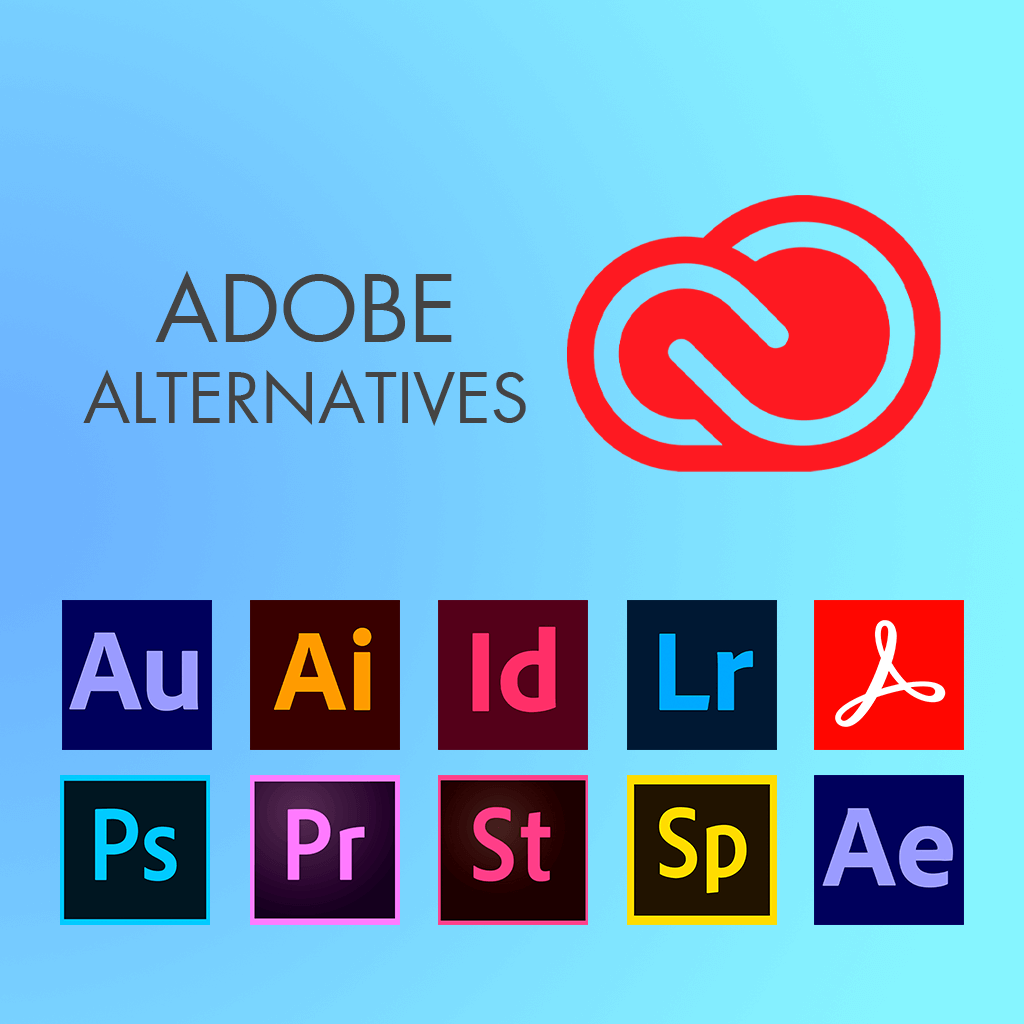 free alternatives to adobe products