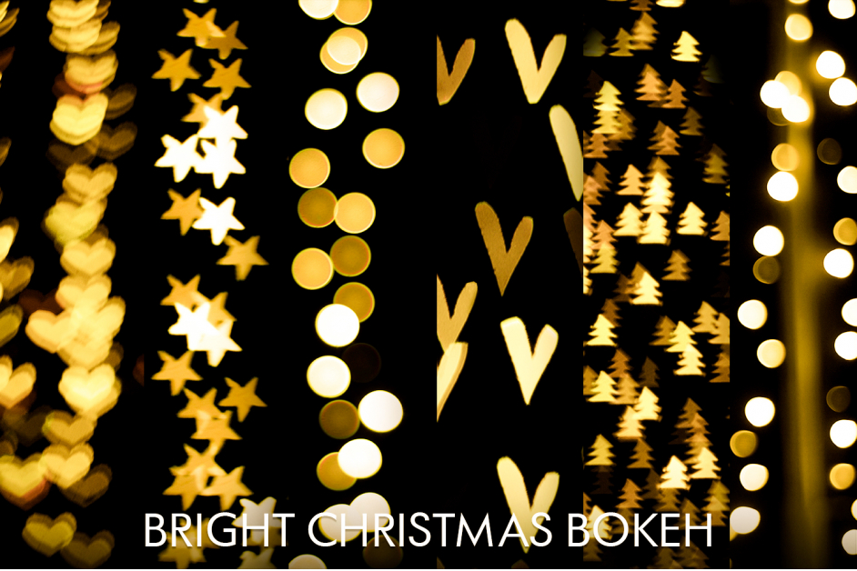 Christmas Light Bokeh Overlay Christmas Bokeh