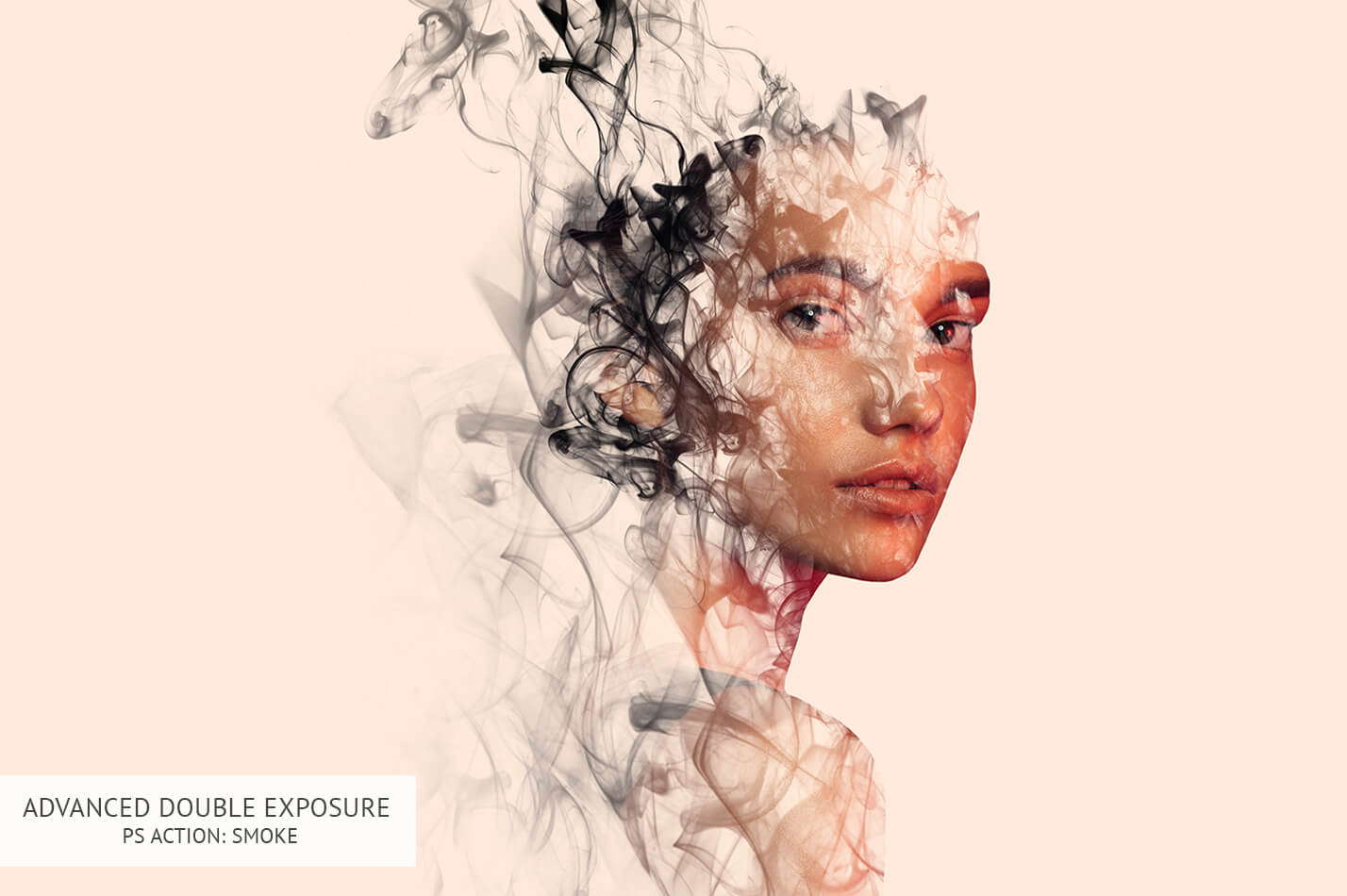 advanced double exposure photoshop action download