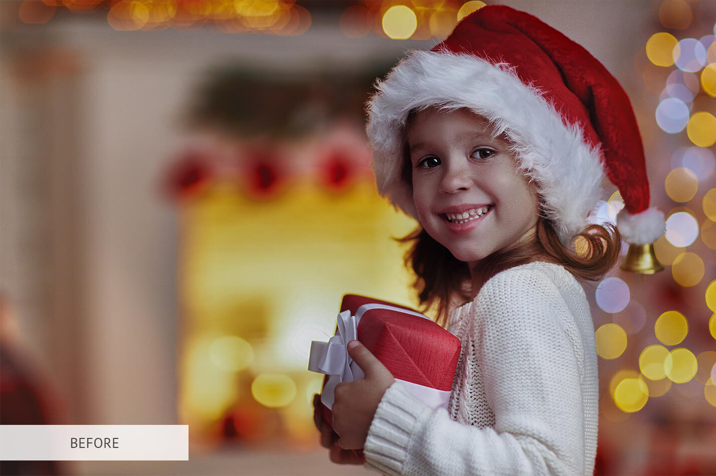 Christmas Light Bokeh Overlay Christmas Bokeh