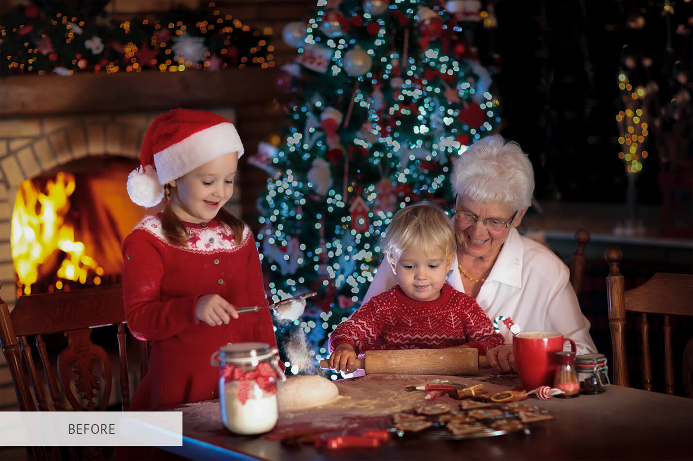 Christmas Light Bokeh Overlay Christmas Bokeh