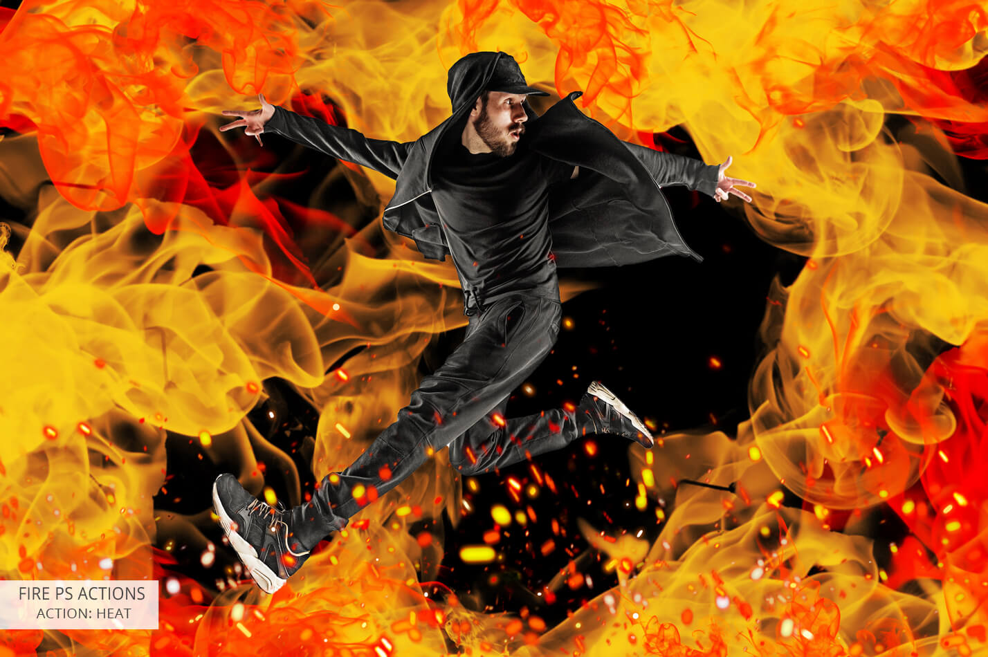 Fire Photoshop Actions