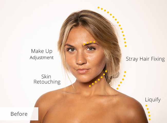 photoshop retouching services unretouched