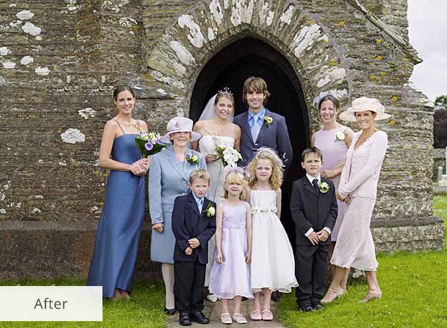 photoshop editing services person removed