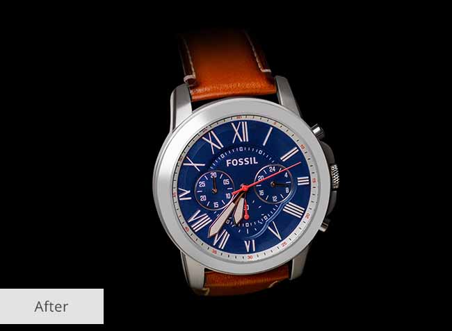 product retouching after