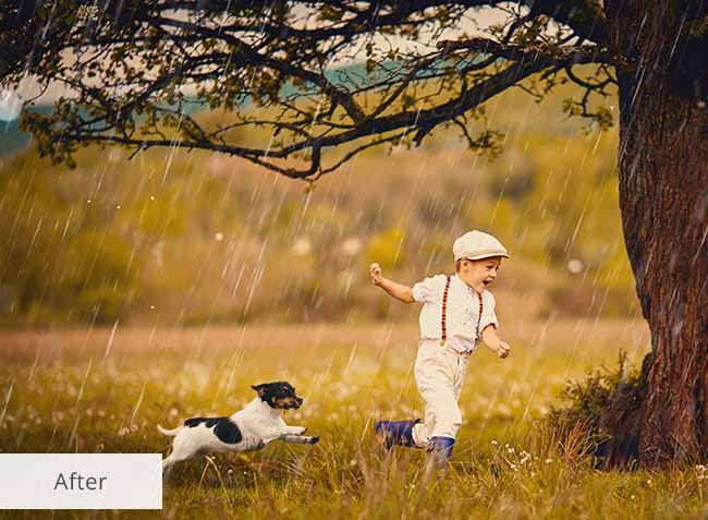 photoshop retouching after