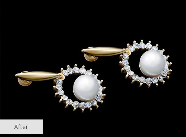jewellery photo retouching services after
