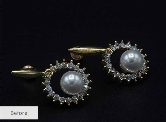 jewellery photo retouching services before