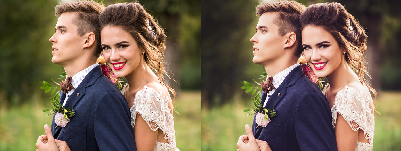 wedding photography retouch