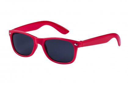 product photo retouching services sunglasses red